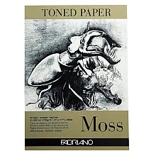 Блок бумаги для рисования "Fabriano. Moss", 21х29,7 см, 120 г/м2, 50 листов