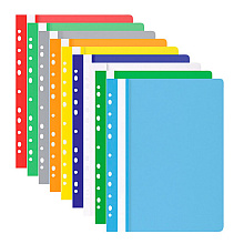 Папка-скоросшиватель с перфорацией "Office Product", А4, синий