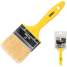 Кисть малярная Deli "EDL509113", плоская, 3"