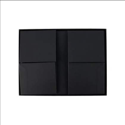 Коробка картонная, 220х160х95 мм, черный - 3