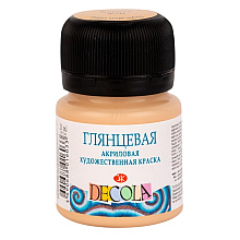 Краска акриловая глянцевая "Декола"
