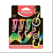 Набор текстовых маркеров Maped "Fluo Flex"