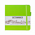 Скетчбук "Sketchmarker", 80 листов, 12x12 см, 140 г/м2, зеленый луг