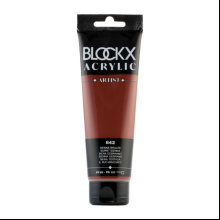 Краски акриловые "Blockx", 842 сиенна жженая, 120 мл