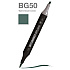 Маркер перманентный двусторонний "Sketchmarker Brush", BG50 орегонская сосна