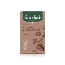 Чайный напиток "Greenfield Tisane Buckwheat&Cocoabeans", 20 пакетиков x 1.8 г, с гречихой и какао-бобами