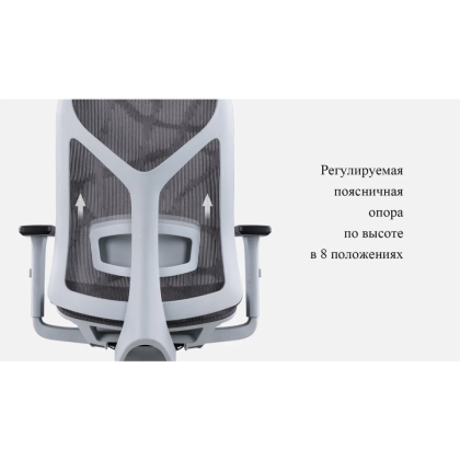 Кресло для руководителя SitZone CH-283A-P1 сетка, черный - 12