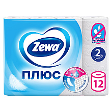 Бумага туалетная "Zewa Plus"