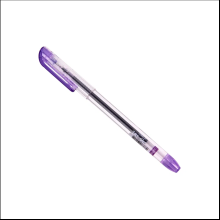 Ручка гелевая "My-Gel Standard", 0.5 мм, прозрачный, стерж. фиолетовый