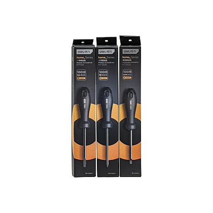 Отвертка Deli HS EHT1205, PH1х100 мм, Soft Touch, черный - 10