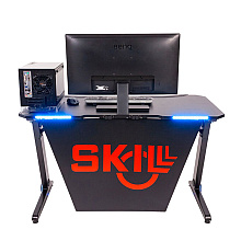 Стол компьютерный игровой "Skill CTG 1260", черный