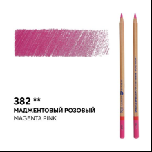 Карандаш цветной "Мастер-класс", 382, маджентовый розовый