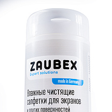 Салфетки чистящие универсальные "Zaubex" в тубе, 100 шт, безалкогольные