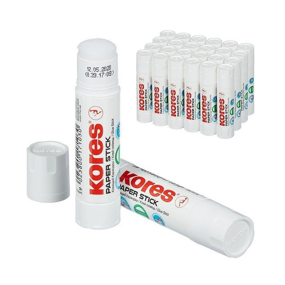 Клей-карандаш Kores "PaperStick", 10 г - 2