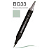 Маркер перманентный двусторонний "Sketchmarker Brush", BG33 бледно-серый рассвет