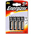 Батарейки алкалиновые Energizer "AA/LR6", 4 шт.