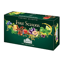Чай "Ahmad Tea" Four Seasons Tea Collection, 90 пакетиковx1.8 г, ассорти