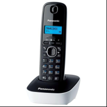 Беспроводной телефон Panasonic "Dect KX-TG1611RU", черный