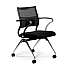 Кресло компьютерное ErgoLife Sit Air M4-290K, ткань, сетка, черный