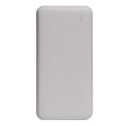 Внешний аккумулятор Power Bank "Rib 10", 10000 mAh, белый