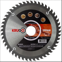 Диск пильный Krugo, 190x30 мм, 48Т