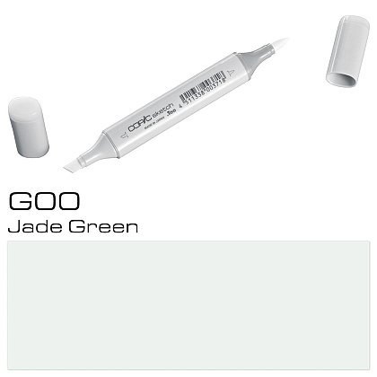 Маркер перманентный "Copic Sketch", G-00 нефритовый зеленый