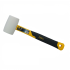 Киянка резиновая белая Deli YS EDL5908B, 0.224 кг, фибергласовая рукоятка