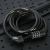 Замок тросовый велосипедный Deli YS EDL508051, 10 x 1200 мм, кодовый - 6