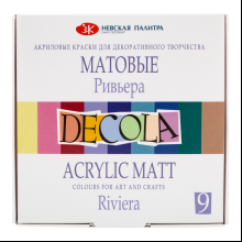 Краска акриловая матовая "Декола ривьера"