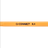 Ручка шариковая "Q-Connect", 0.4 мм, желтый, стерж. красный - 5
