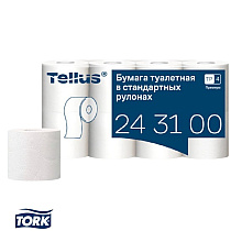 Бумага туалетная Tellus Премиум TР4