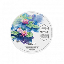 Блок-склейка бумаги для акварели "Monet", 100% хлопок, круглая, 15 см, 300г/м2, 10листов 