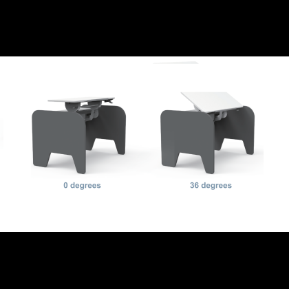 Стол Comf-Pro Elephant Desk UR-3, 1155х700х(340-815) мм, белый, серый - 10