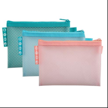 Папка конверт на молнии "Chromaline Pastel", А6, ассорти