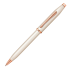 Ручка шариковая автоматическая Cross "Century II Pearlescent White Lacquer", 0.7 мм, жемчужный, розовое золото, стерж. черный