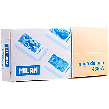 Ластик Milan "436A", 1 шт, ассорти
