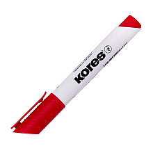 Маркер для доски "Kores", красный
