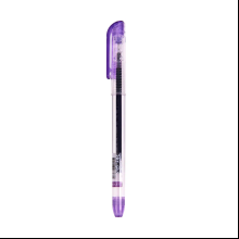 Ручка гелевая "My-Gel Standard", 0.5 мм, прозрачный, стерж. фиолетовый