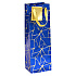 Пакет бумажный подарочный "Premium. Blue night", 12.5x9.5x38 см