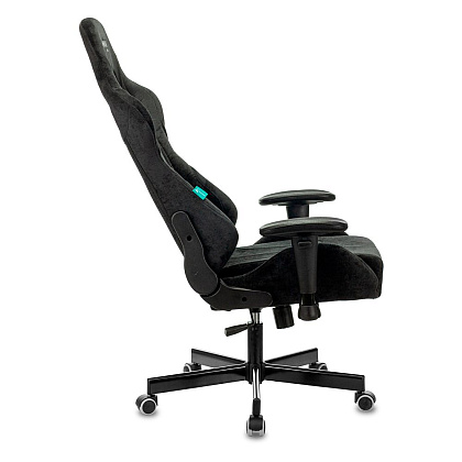 Кресло игровое Бюрократ VIKING "KNIGHT FABRIC", ткань, металл, черный - 15