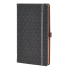 Блокнот "Copper honeycomb", А5, 96 листов, черный, срез бронзовый