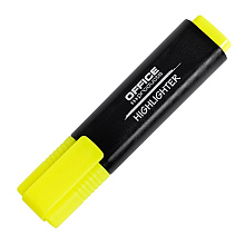 Маркер текстовый "Office Products", желтый