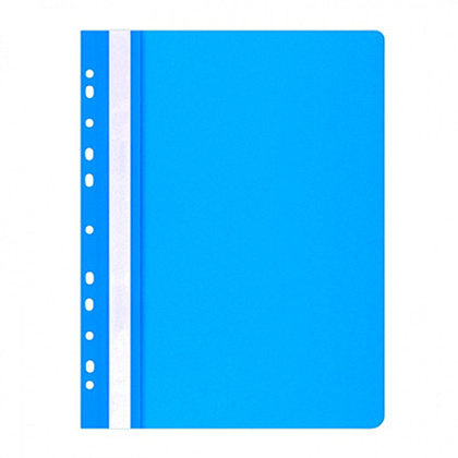 Папка-скоросшиватель с перфорацией "Office Product", А4, синий