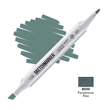 Маркер художественный "Brushmarker", двухсторонний, BG50 орегонская сосна