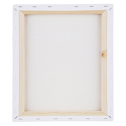 Холст на подрамнике "Студия", 50x60 см, хлопок, крупное зерно - 4
