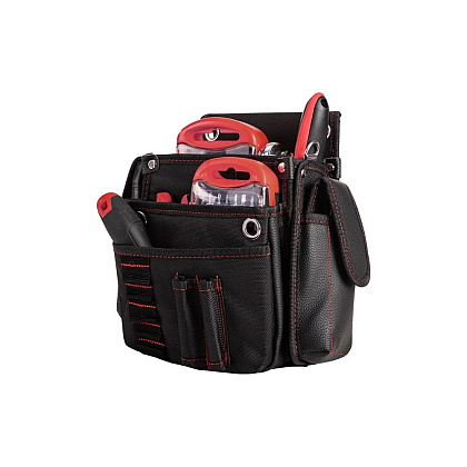 Сумка для инструментов поясная Deli RS EDL5865, черный