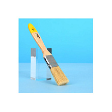 Кисть малярная плоская Deli YS EDL509121, 1"-25 мм, деревянная рукоятка, искусственная щетина