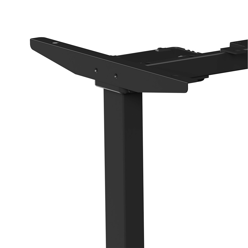 Стол с электроприводом WellDesk Prime 1300x675х18 черный/акация лэйкленд (9191461+9072453) - 7