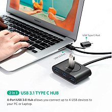 USB-хаб Ugreen "CR113 (40850)"