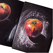 Бумага для сухих техник "GrafArt", 60*80, 150 г/м2, черная